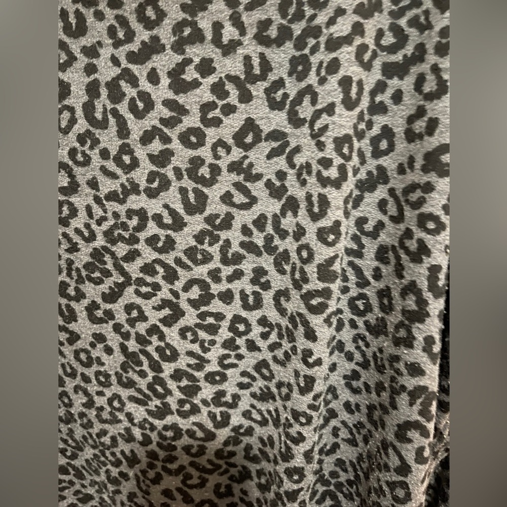 Splendid - Grey / leopard print - lounge set - size Large - Picture 3 of 8